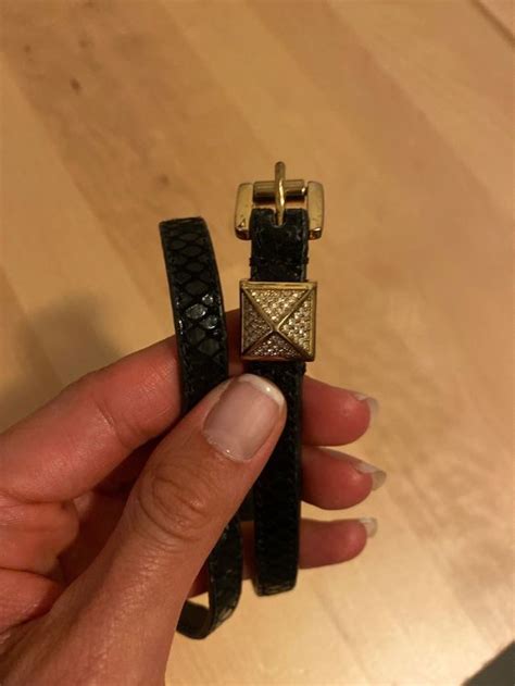 michael kors lederarmband schwarz|Michael Kors bracelets.